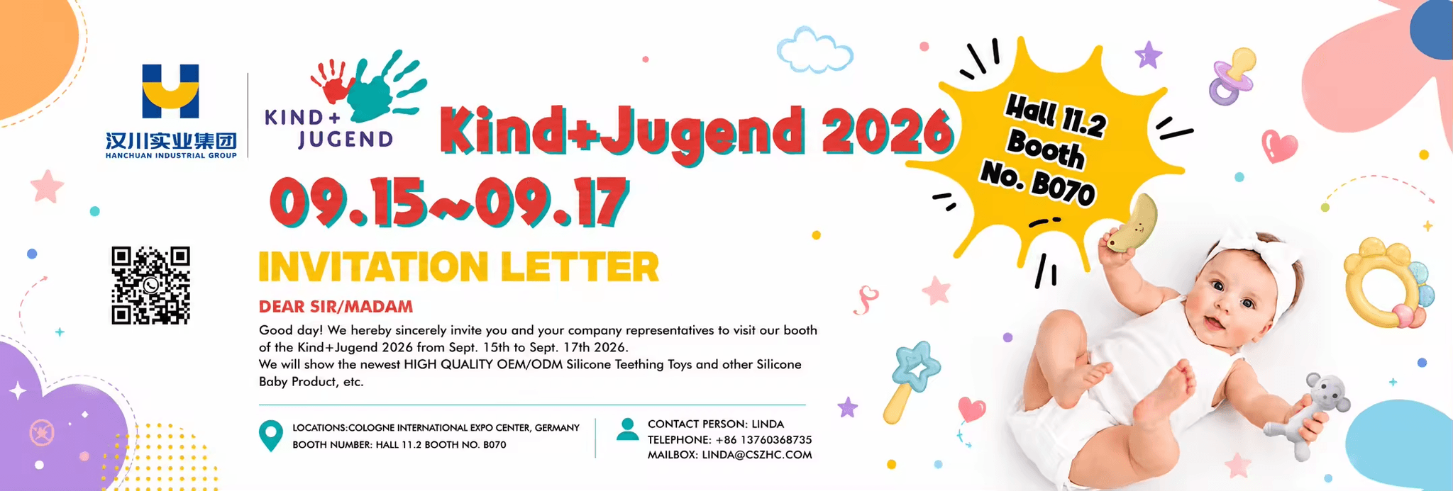 Kind+Jugend 2026 Invitation